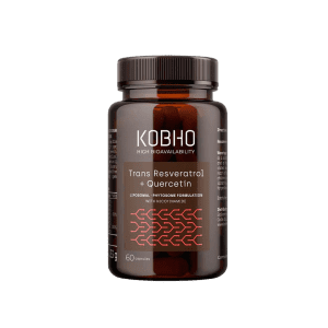 TRANS RESVERATROL + QUERCETINA KOBHO LABS