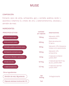 Muse Superlativa. Cápsulas para el cuidado de la piel, cabello y uñas - Imagen 2