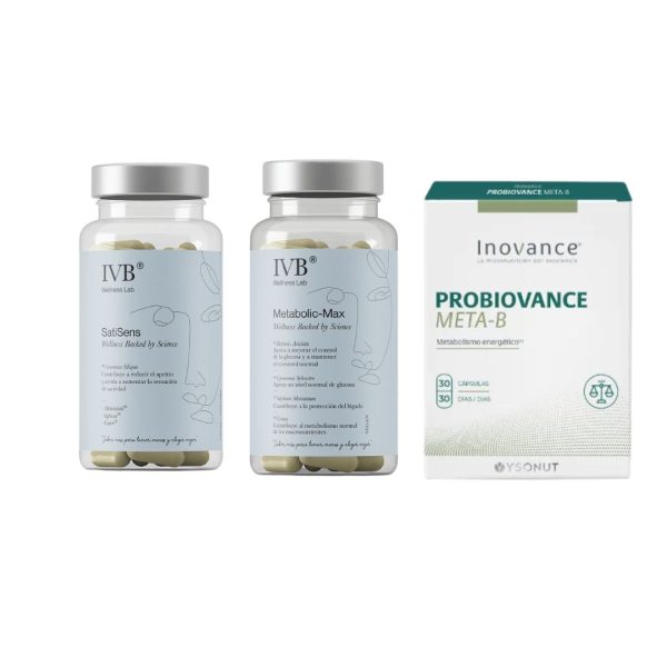 KIT PÉRDIDA DE PESO AVANZADO HIPERTENSOS (Reducción apetito + quemagrasa + probióticos vientre plano)